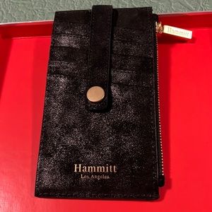 Hammitt leather card carrier